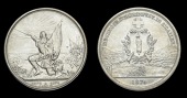 ST GALLEN, 5 Franken, 1874 (Richter 1156a; D-T 55; KM. X S12). Bright from past cleaning, otherwise very fine
 	£50-70