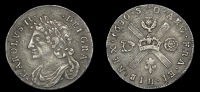 Charles II (1649-1685), Second coinage, Sixteenth-Dollar, 1680/79, 1.62g/6h (M 59; SCBI 35, –; B 3, fig. –; S...