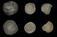 John (as King, 1199-1216), Third coinage, Halfpenny, Dublin, Roberd, roberd on d, 0.67g/10h (S 6231; DF 51); ...