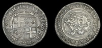 Alof de Wignacourt (1601-22), 4 Tarí, 1609, 10.49g/12h (RS p.80, 12; Schembri p.74, 1). Very fine or better, toned,...
