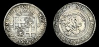 Antoine de Paule, 4 Tarí, 1623, 10.29g/9h (RS p.91, 6; Schembri p.84, 1). Nearly very fine, rare	£500-700