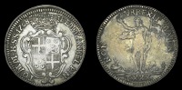 Emmanuel Pinto, 30 Tari, 1768, 29.50g/6h (RS p.166, 90; Schembri p.157, 17; KM. 266). Some surface stains, otherwise...