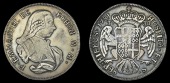 Emmanuel de Rohan, 30 Tari, 1781, 29.44g/6h (RS p.191, 19; Schembri p.175, 5; KM. 327). Good fine or better
 	£100-150