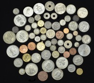 OTTOMAN EMPIRE, Mahmud I, gold Zeri Mahbub, Misr 1143h (W 3315); together with miscellaneous World coins in silver...