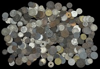 Coins of the World, in silver (59), base metal (304) [363]. Varied state	£200-300