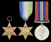 Three: Chief Petty Officer L. W. Heal, Royal Navy, killed in action in H.M.S. Hardy during the the battle of Narvik,...