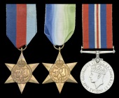 Three: Petty Officer Cook J. A. Gates, Royal Navy, killed in action when the Special Service Vessel H.M.S. Fidelity...