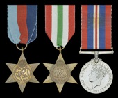 Three: Company Quartermaster Sergeant S. E. Bywater, Nottinghamshire and Derbyshire Regiment, killed in action at...