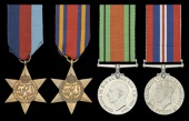 Four: Private J. B. H. S. Scott, Royal Scots, killed in action at Kohima, 28 May 1944

1939-45 Star; Burma Star;...