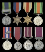 Eight: Captain Quartermaster T. Cooke, Essex Regiment

India General Service 1908-35, 1 clasp, North West Frontier...