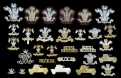 9th/12th Royal Lancers & 10/11th Hussars Insignia, a good selection of the amalgamated regiments including an...