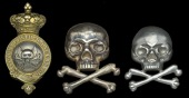 17th (Duke of Cambridge’s Own) Lancers, Officer’s Shabraque or Undress Sabretache Ornament, a Bit Boss & an...