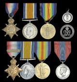 Four: Private J. McKay, 2nd Battalion, Royal Highlanders
1914 Star, with copy clasp (970 Pte. J. McKay. 2/R....