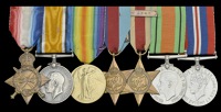 Seven: Private C. Hynes, 1st Battalion, Royal Highlanders

1914-15 Star (3-2619. Pte. C. Hynes, R. Highrs.);...
