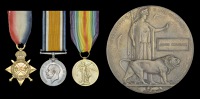 Three: Corporal J. Dougall, 2nd Battalion, Royal Highlanders, killed in action during the attack on Hanna, 21...