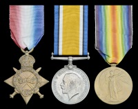 Three: Private H. Worthington, 2nd Battalion, Royal Highlanders, killed in action during the attack on Hanna, 21...