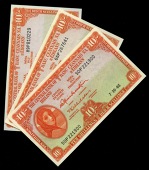 Ten Shillings (3), 7 October 1965, 50P 221900, 25 May 1966, 66P 267641, 6 June 1968, 89P 810229,...