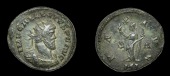 Allectus (293-296), Antoninianus, London, 294-5, radiate and cuirassed bust right, rev. pax avg, Pax standing left,...