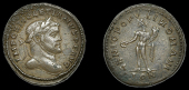 Diocletian (284-305), Follis, London, 297, first issue, laureate bust right, imp c diocletianvs p f avg, rev. genio...