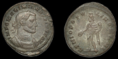 Galerius (305-311), Follis, London, 305-7, unmarked issue, laureate and cuirassed bust right, imp c maximianvs pivs...