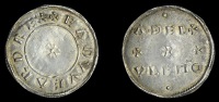 Kings of Wessex, Edward the Elder, Penny, Two line type [HP 1], Æthelwulf, eadvveard rex around small cross...