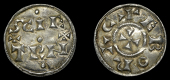 Danes of York, St Peter coinage, Penny, Phase I, Heavy issue, scie trn in two lines separated by two crosses pattée...