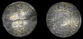Northumbria (York), Cnut, Penny, cnvt r ·:· e·:· x ·:· around patriarchal cross, rev. cvn ·:· net ·:· ti...