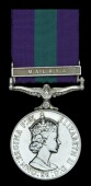 General Service 1918-62, 1 clasp, Malaya, E.II.R. (2/Lt. R. A. Brierly-Jones. Kings.) good very fine, scarce to...