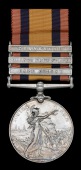 Queen’s South Africa 1899-1902, 3 clasps, Cape Colony, Orange Free State, Transvaal (24083 Pte. J. C. S. Rees....