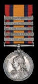 Queen’s South Africa 1899-1902, 5 clasps, Cape Colony, Orange Free State, Transvaal, South Africa 1901, South...