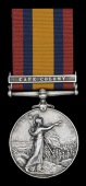 Queen’s South Africa 1899-1902, 1 clasp, Cape Colony (9573 Pte. G. Dobbin, 54th. Coy. 13th. Imp: Yeo:) suspension...