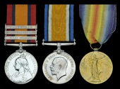 Three: Private W. Manning, Imperial Yeomanry, later Warrant Officer Class I, Canadian Railway Troops

Queen’s...