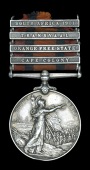 Queen’s South Africa 1899-1902, 4 clasps, Cape Colony, Orange Free State, Transvaal, South Africa 1901, unofficial...