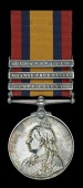 Queen’s South Africa 1899-1902, 3 clasps, Cape Colony, Orange Free State, Transvaal (22012 Tpr: A. Hemming. 76th....