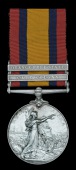 Queen’s South Africa 1899-1902, 2 clasps, Cape Colony, Orange Free State (31496 Sjt: Far: A. New. 91st. Coy. Imp:...