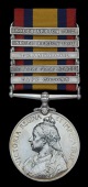 Queen’s South Africa 1899-1902, 5 clasps, Cape Colony, Orange Free State, Transvaal, South Africa 1901, South...