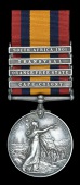 Queen’s South Africa 1899-1902, 4 clasps, Cape Colony, Orange Free State, Transvaal, South Africa 1901 (35393 Pte....