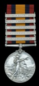 Queen’s South Africa 1899-1902, 5 clasps, Cape Colony, Orange Free State, Transvaal, South Africa 1901, South...