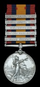 Queen’s South Africa 1899-1902, 5 clasps, Cape Colony, Orange Free State, Transvaal, South Africa 1901, South...