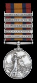 Queen’s South Africa 1899-1902, 5 clasps, Cape Colony, Orange Free State, Transvaal, South Africa 1901, South...