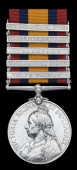 Queen’s South Africa 1899-1902, 5 clasps, Cape Colony, Orange Free State, Transvaal, South Africa 1901, South...