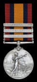Queen’s South Africa 1899-1902, 3 clasps, Cape Colony, Orange Free State, Transvaal (35897 Pte. A. Sparkes. 112th....
