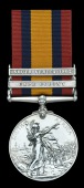 Queen’s South Africa 1899-1902, 2 clasps, Cape Colony, South Africa 1902 (37801 Pte. C. Heap. 27th. Bn: Imp: Yeo:)...