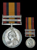 Queen’s South Africa 1899-1902, 2 clasps, Cape Colony, South Africa 1902 (38131 Pte. E. Challen. 128th. Coy. Imp:...
