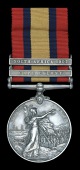 Queen’s South Africa 1899-1902, 2 clasps, Cape Colony, South Africa 1902 (41015 L.Cpl: R. Scott. 175th. Coy. Imp:...