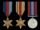 Three: Ordinary Signalman A. J. Kyrke-Smith, Royal Navy, who was killed in action when H.M.S. Barham was torpedoed...