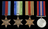 Four: Second Radio Officer T. Murphy, Merchant Navy, who was killed in action when S.S. Empire Progress was...