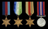 Four: Able Seaman A. Gibson, Royal Navy, who was killed in action when H.M.S. Edinburgh, on escort duty with Russian...