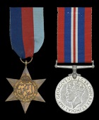 Pair: Corporal R. Lewis, Royal Armoured Corps, who was killed in action when the troopship Lancastria was bombed and...