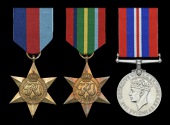 Three: Gunner G. Bareham, Royal Artillery, who was taken Prisoner of War in Batavia, 9 March 1942, and died in...